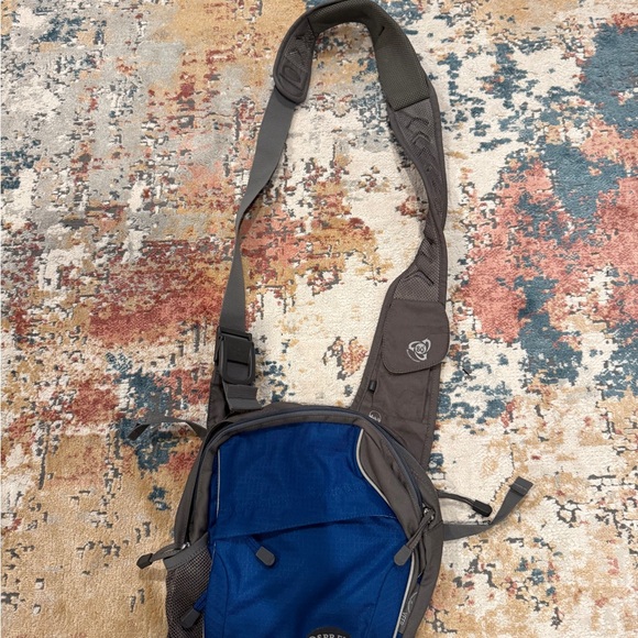OSPREY Blue and Gray Messenger Bag - Picture 2 of 8